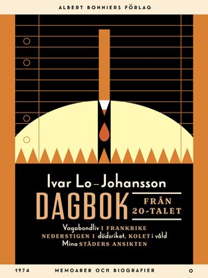 cover image of Dagbok från 20-talet